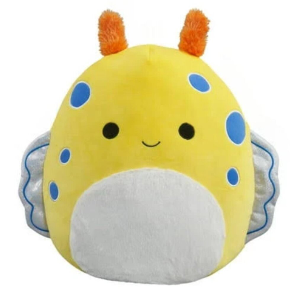Squishmallows Special Edition - Ripply the Yellow Spotted Sea Slug 14 Inch NWT